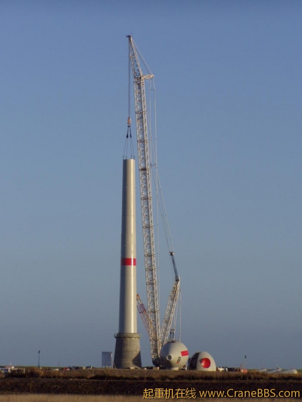 白色1250T CC8800“大战”Enercon E112风机