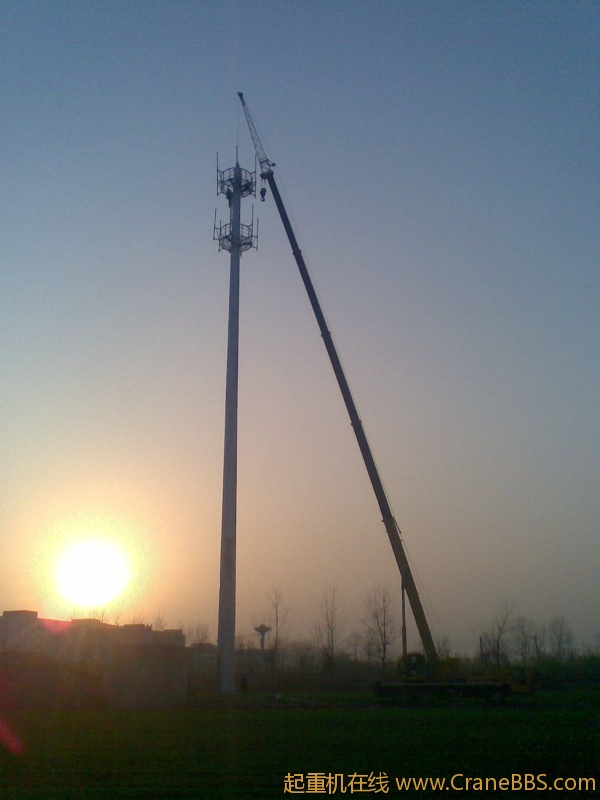 移动信号塔安装