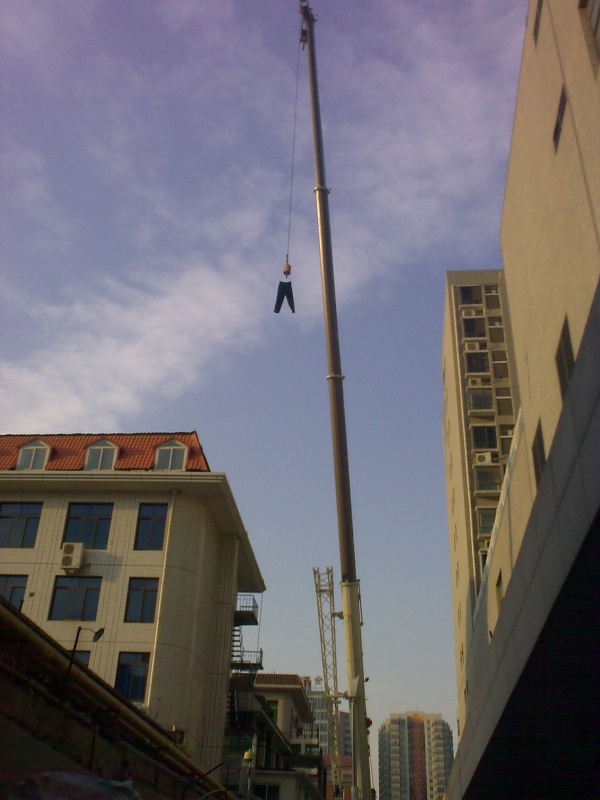 在石家庄咱也算有钱人晾个裤子都得动用机械