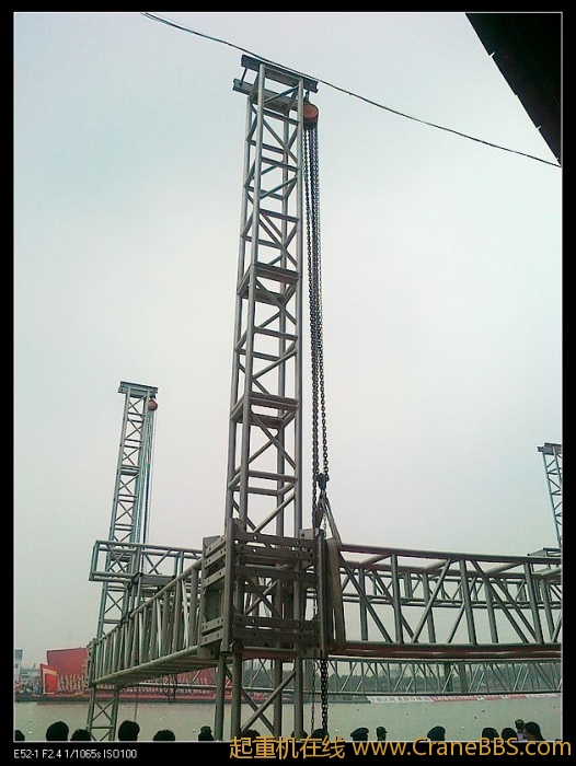 提升系统 全是手拉葫芦哈哈