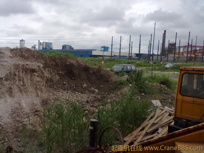 这些柱子插了好久 还没进场