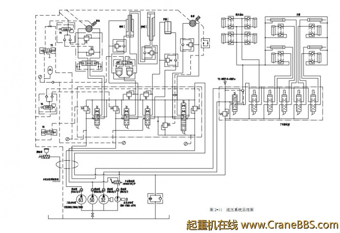 轨道吊16T原理图