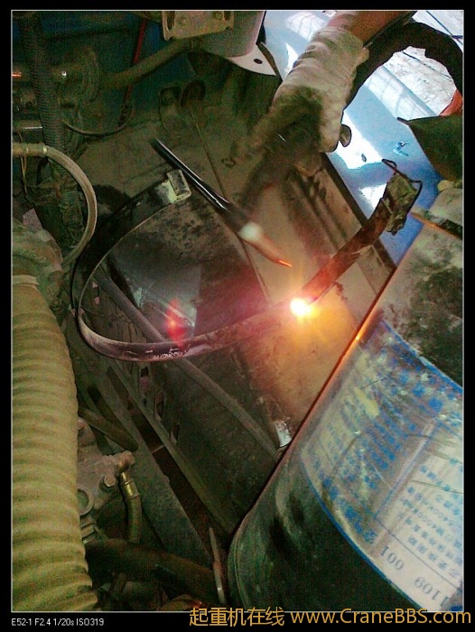 空滤桶 的固定带焊接