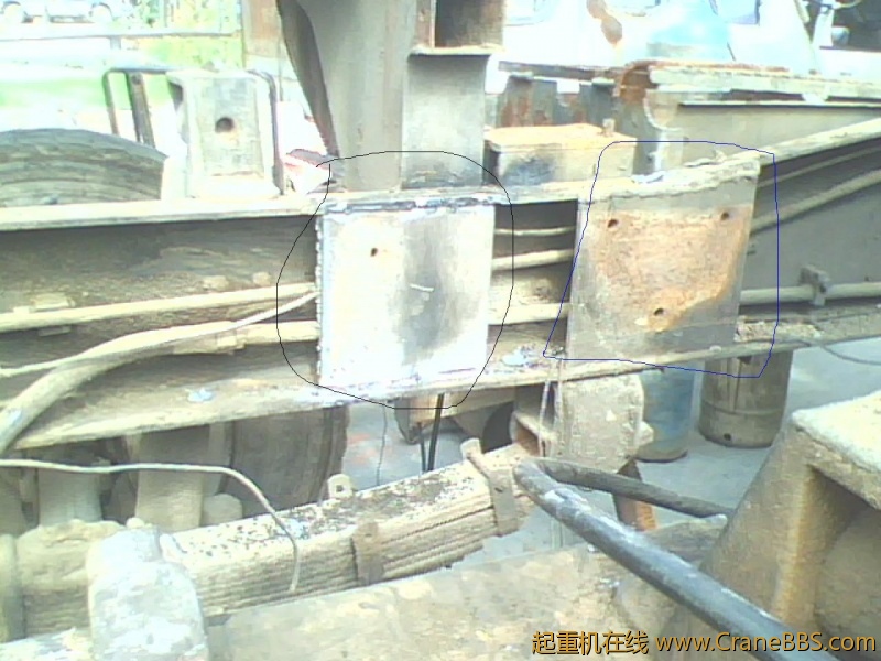 这是改装发动机后机脚前移