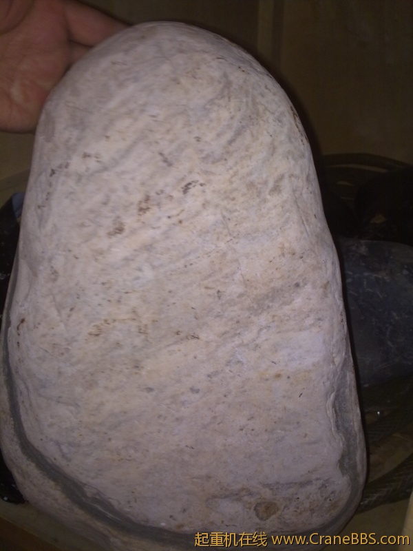 工作之于，拾了一些黄河奇石