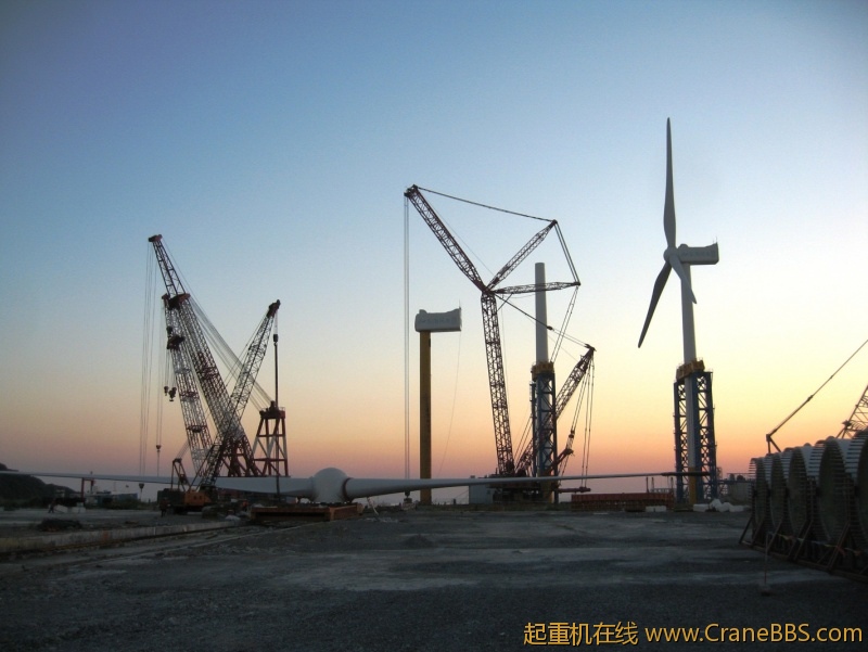 3MW*33风机沈家湾组装