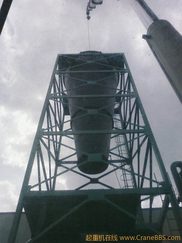 锥形桶上直径6米高11米重6T