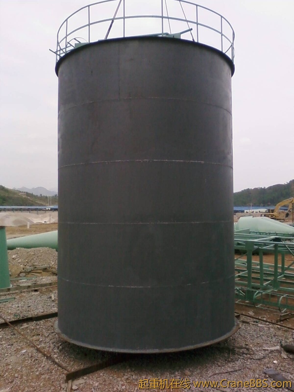 高10米直径6米重10T要放在锥型桶上高度25米