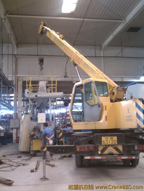 抛丸机5吨多，有点小超。