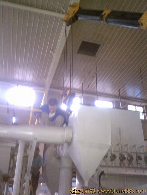 最后一台就位。