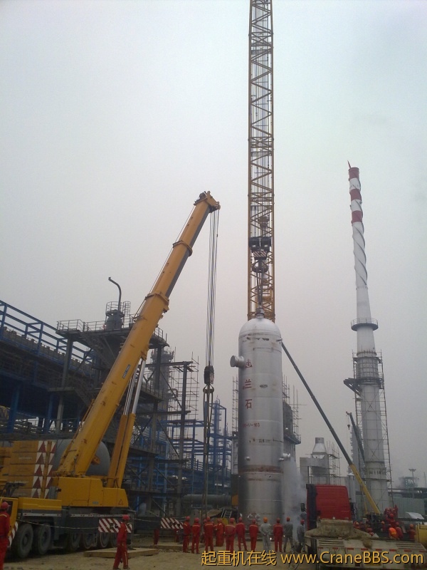 兰州石化公司300万吨/年柴油加氢装置标志性设备