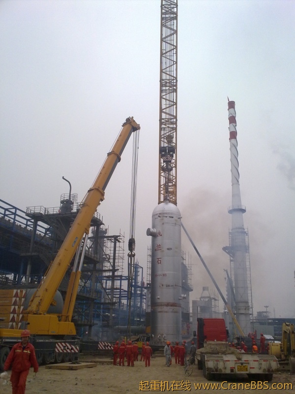 兰州石化公司300万吨/年柴油加氢装置标志性设备