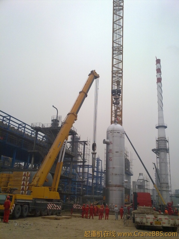 兰州石化公司300万吨/年柴油加氢装置标志性设备