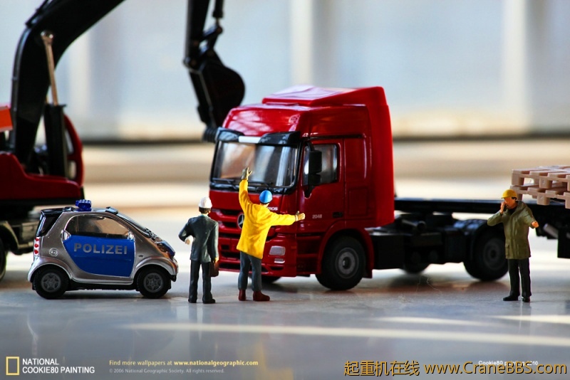 siku自卸车、轮式挖掘机、林德叉车、smart警车