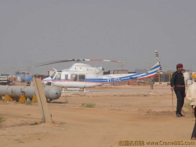 客户领导视察工地