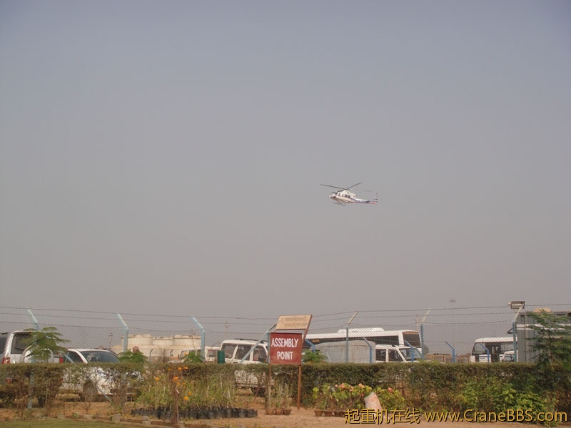 客户领导视察工地
