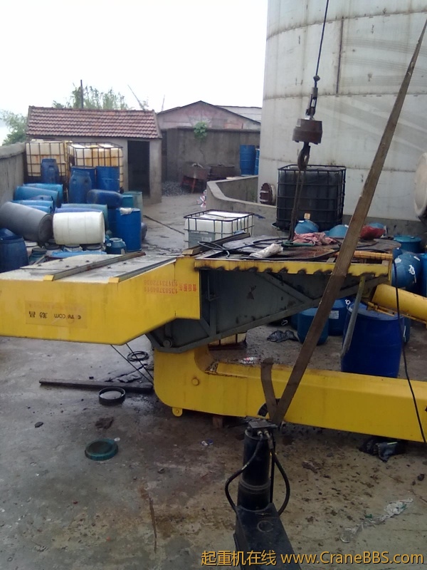 给小吊车换转盘