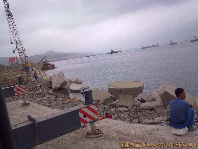 海边抛块