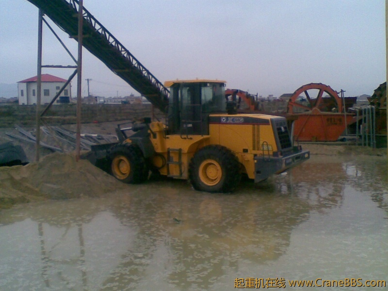 装载机不怕海水