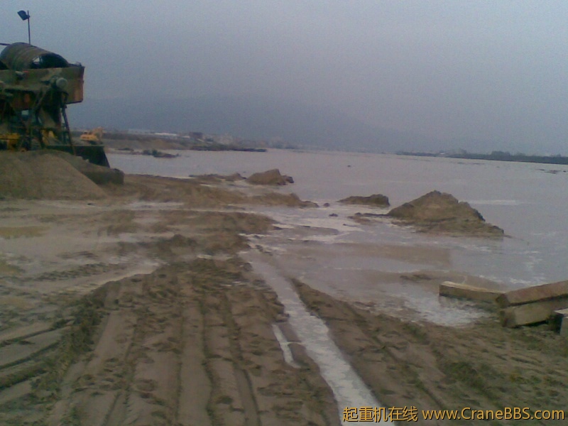 二月十六  潮水都涨上来了