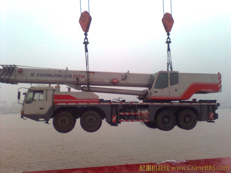 用船用克令吊吊下船