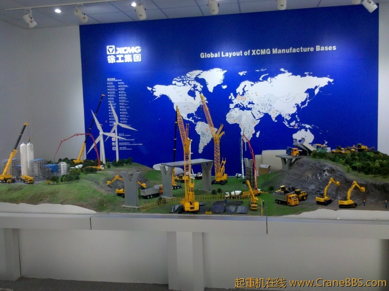 徐工集团展馆模型  霸气