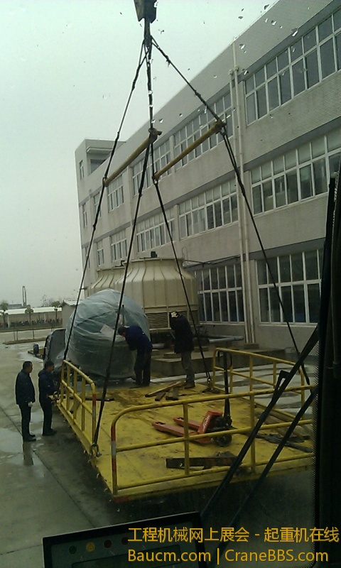 使用吊装平台吊装精密仪器
