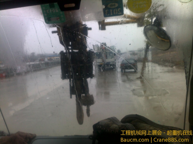 我在徐工25K-1车里