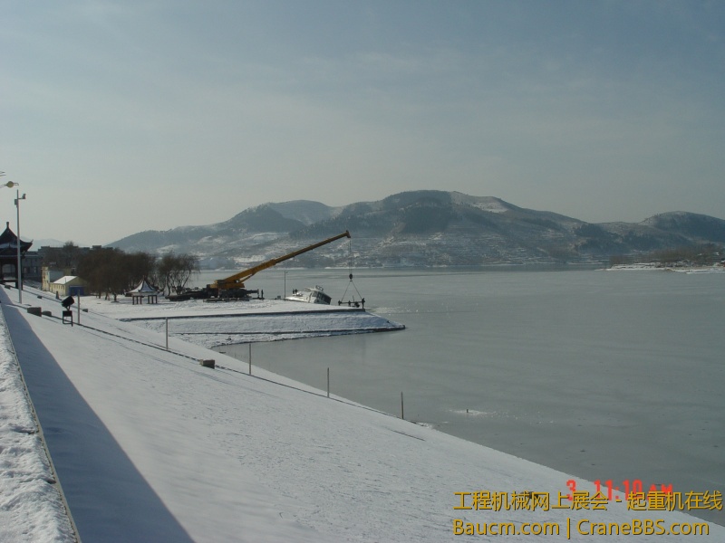 美丽的雪景