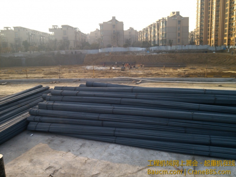 9点到下午四点420吨钢筋