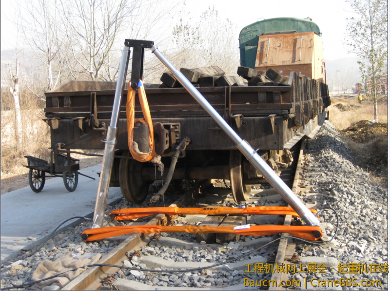 延安机务段吊索具演练