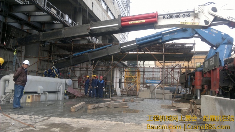 16吨重溴化锂吊装