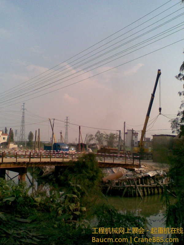 徐工87年车，08年广东顺德区逢沙镇，太奥高速-因为工地征地耽搁了快一年--