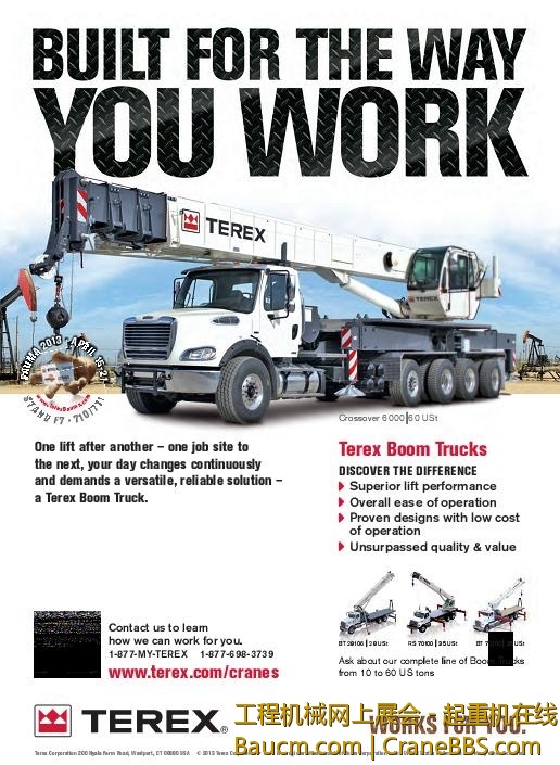 跟马尼托瓦克一样,这个起重机界大佬新亮点是60美吨汽车吊,