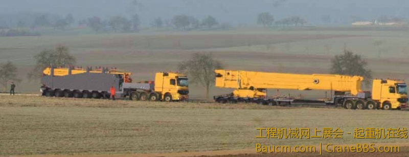 上车运输及支腿运输