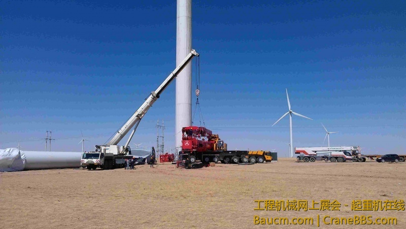 三一600吨级全地面起重机SAC6000安装2MW风机。这活500T干不了，800T和1200T干了浪费，.jpg