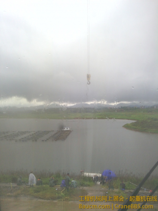 狂风暴雨中的我和小8