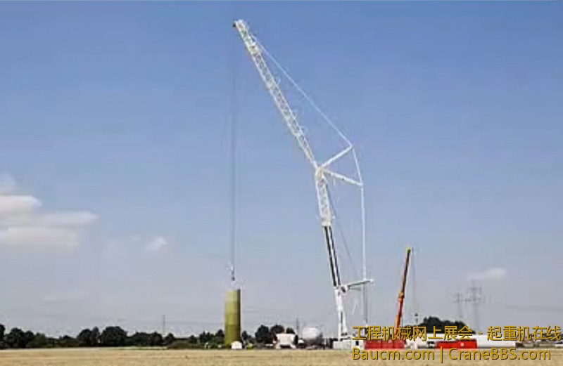 第一节塔筒就位