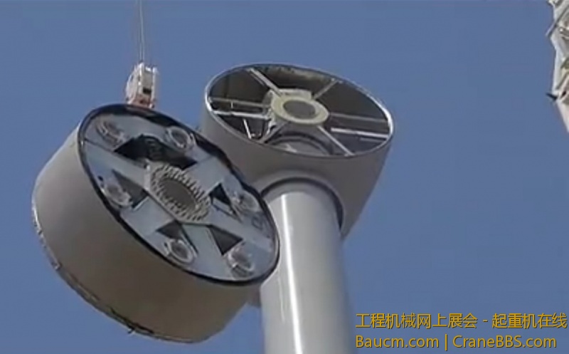 齿轮箱就位