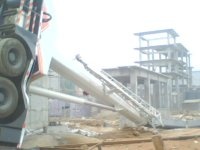 可惜了，四节吊臂报废，外加两根伸缩油缸。