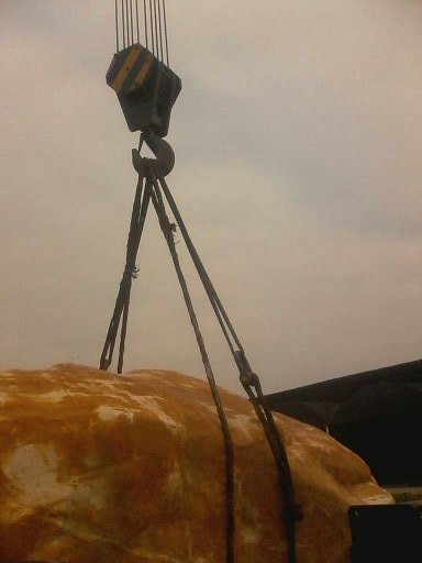 哇！25K5的实力还可以哦！30T的石头