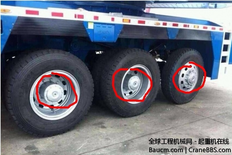 这三个桥是一样的吧，除开轮胎
