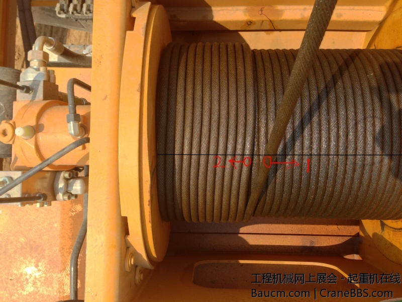 1和2相交的地方磨，每一圈这个地方都会咬