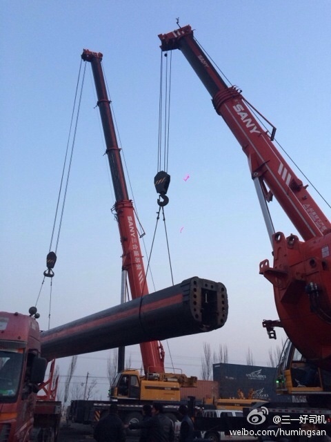 半天就拿下，准备发车。1-6节臂都抽出来了。要跑长途的节奏 (3).jpg