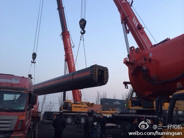 半天就拿下，准备发车。1-6节臂都抽出来了。要跑长途的节奏 (4).jpg