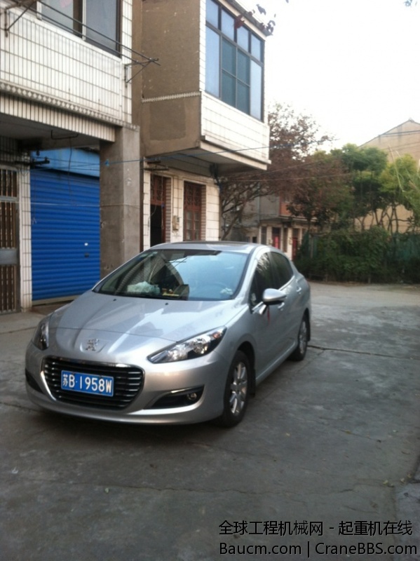 我的坐驾，308，耶。