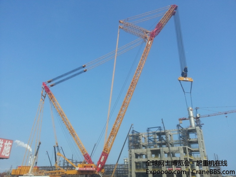 14年7月29日，XGC88000在泉州市泉港区联合石化新建化工装置项目 