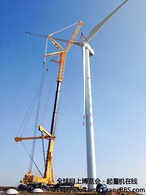 2014年5月5日QAY1200在贵州云顶草原