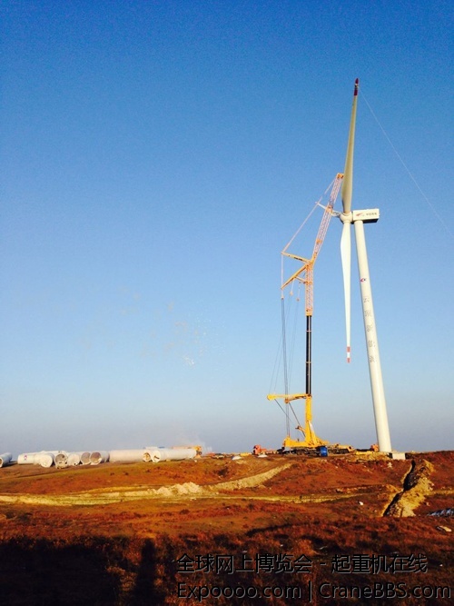 2014年5月5日QAY1200在贵州云顶草原