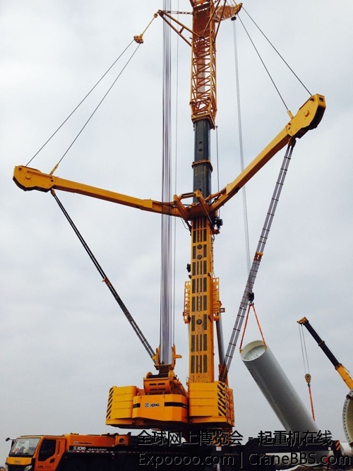 2014年5月5日QAY1200在贵州云顶草原